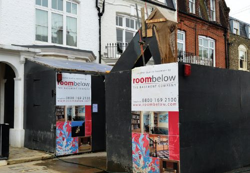 Temporary Works Design Basement rooms